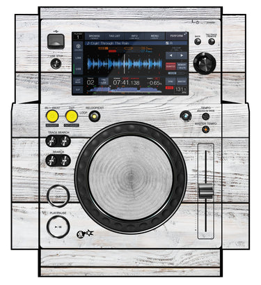 Pioneer DJ XDJ 700 Skin Woody White